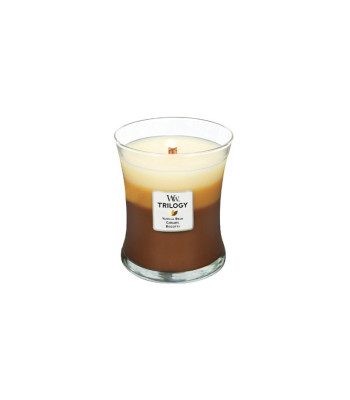 WoodWick lõhnaküünal "Trilogy Cafe Sweets" 275 g