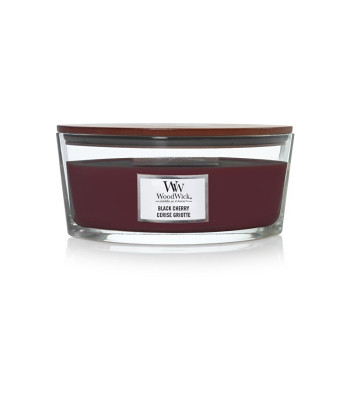 WoodWick lõhnaküünla paat "Black Cherry" 453,6 g