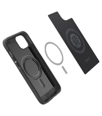 Spigen ümbris Core Armor jaoks Mag Magsafe iPhone 15 Plus 6.7 mattmust