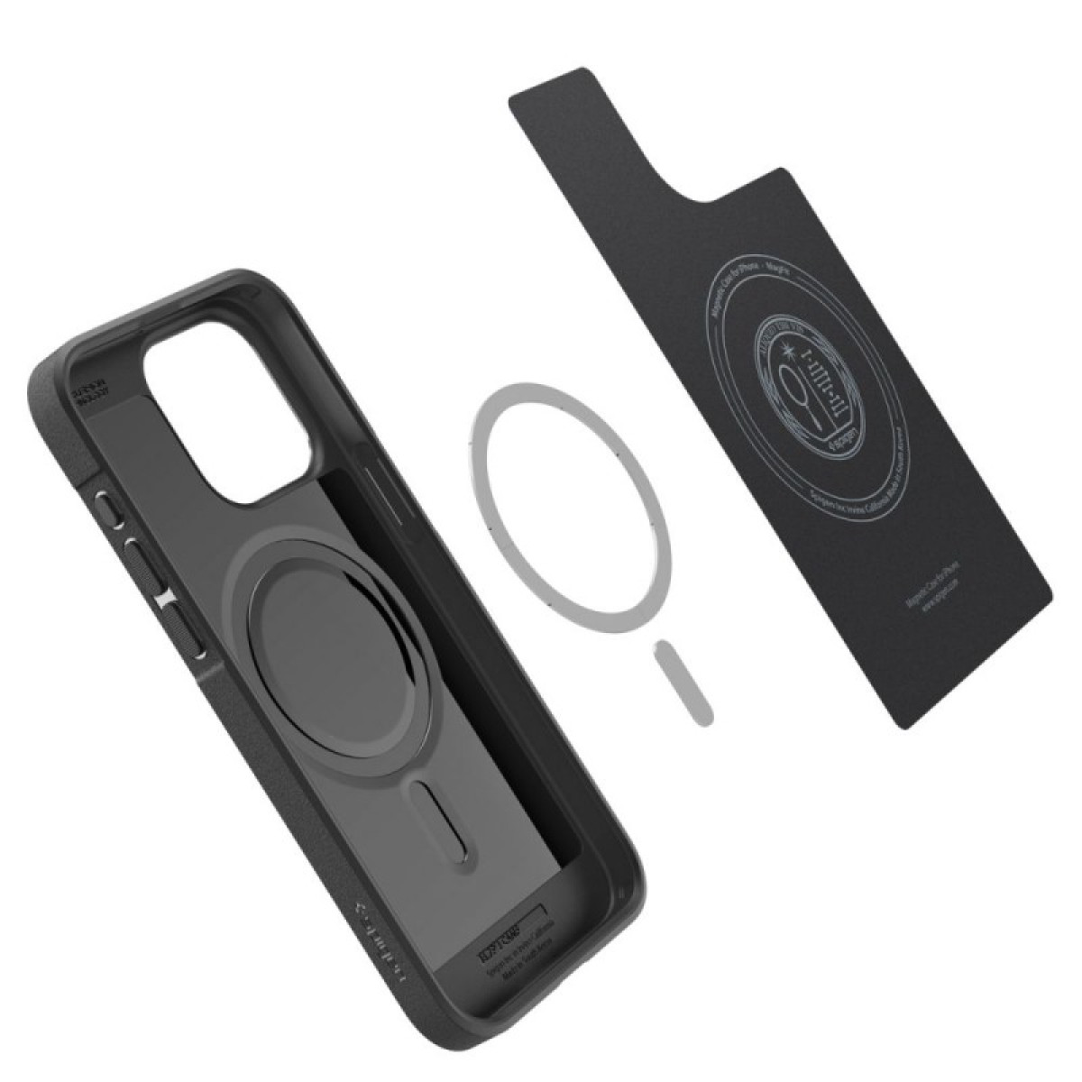 Spigen ümbris Core Armor jaoks Mag Magsafe iPhone 15 Pro 6.1 mattmust