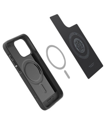 Spigen ümbris Core Armor jaoks Mag Magsafe iPhone 15 Pro 6.1 mattmust