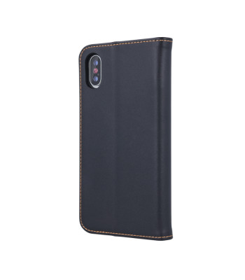 Geniune Leather Smart Pro iPhone 15 Pro Max 6.7 must jaoks