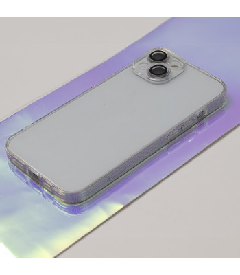 Õhuke värviline läbipaistev ümbris iPhone XR jaoks