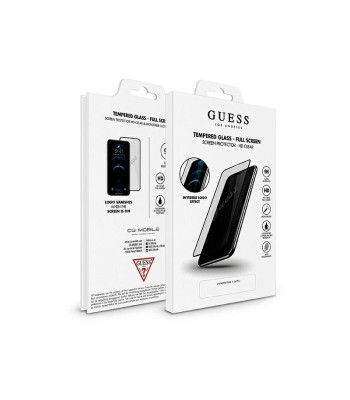 Guess karastatud klaas iPhone 12 Mini 5.4 GUSPP12SSLTR Vintage Magic logo jaoks