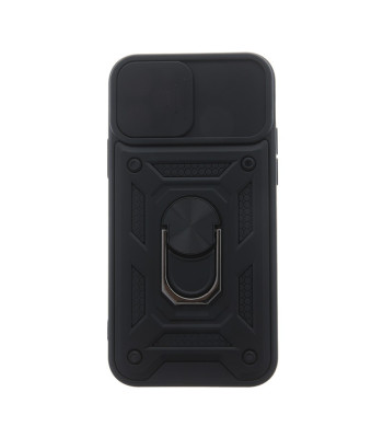 Defender Slide ümbris Motorola Moto E30 / E40 / E20S jaoks, must