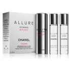 Chanel Allure Homme Sport Köln - EDC 20 ml (korduvtäidetav pudel) + täitmine 2 x 20 ml