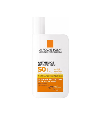 La Roche Posay päikesekaitsekreem SPF 50+ Anthelios UVMune 400 (nähtamatu vedelik) 50 ml