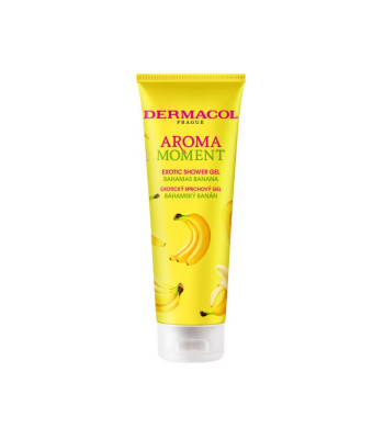 Dermacol "Exotic" dušigeel "Bahamas Banana Aroma Moment" (eksootiline dušigeel) 250 ml