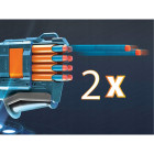 Suur kerge Nerf Elite 2.0 relvakomplekt + 16 kuuli lastele ZA5179