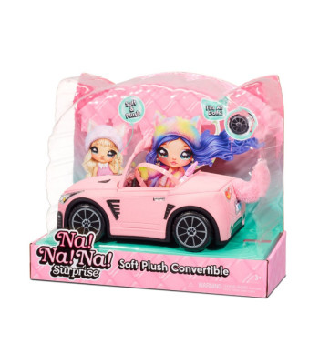 Noh! Noh! Noh! Surprise Plush roosa auto kabriolett roosa kassipoeg ZA4921