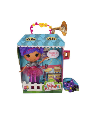 Lalaloopsy suur kivi Doll Storm E Sky 33 cm + kassipoeg ZA4912