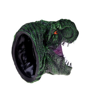 Dinosauruse T-REX kummikinnas, käsinukk dinosauruse pea ZA4757