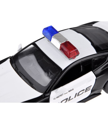 Metallauto politsei Ford Shelby GT350 mõõtkava 1:32 valgusmajakad ZA4610