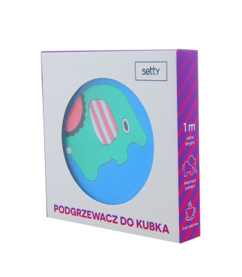Setty puodelio šildytuvas Elephant PDK-02