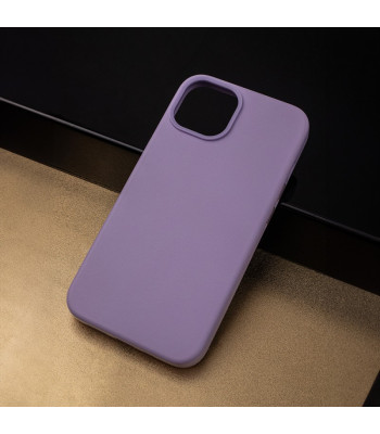 Magnetinis odinis dėklas Mag Leather, skirtas iPhone 16 Pro Max 6,9, violetinės spalvos