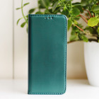 Magnetinis dėklas Smart Magnetic, skirtas Samsung Galaxy S25 Plus, tamsiai žalias
