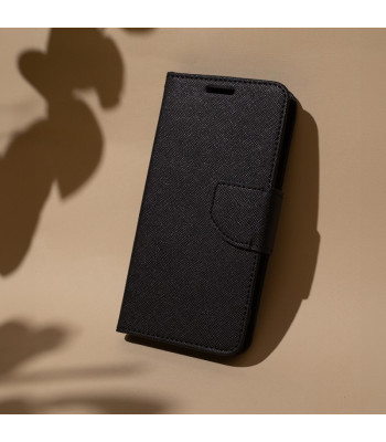 Dėklas knygutė Smart Fancy, skirtas iPhone 16 Pro Max 6,9, juodas
