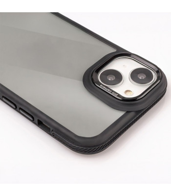 Crystal Black dėklas iPhone 12 12 Pro 6,1 black