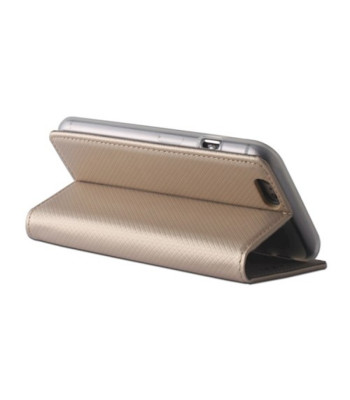 Dėklas knygelė Smart Magnet, skirtas Samsung Galaxy M35 5G auksinis