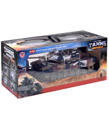 Vaikiškas žaislas - tankas LEOPARD 2 šūviai RC0106