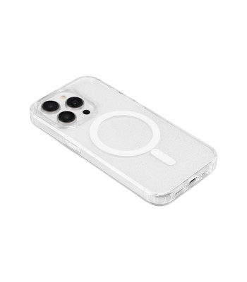 Blizgantis magnetinis dėklas Shine Mag, skirtas iPhone 12 12 Pro 6,1, skaidrus