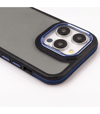Crystal Black dėklas iPhone 15 6,1 mėlynas