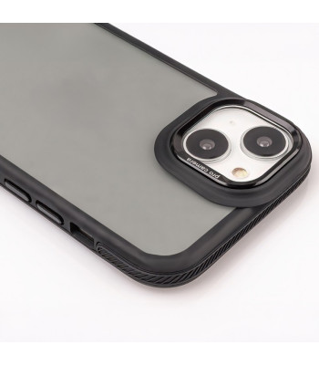 Crystal Black dėklas iPhone 14 Pro 6,1 juodas