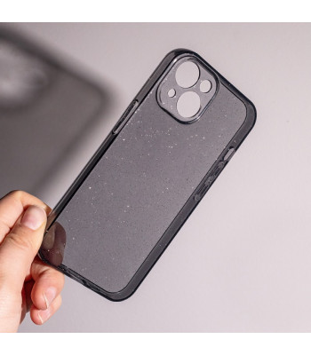 Apsauginis dėklas su blizgučiais Shine, skirtas iPhone 16 6,1 dūminis