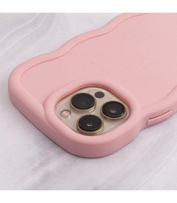 Banguotas dėklas Candy, skirtas iPhone 16 Pro Max 6,9 rožinės spalvos