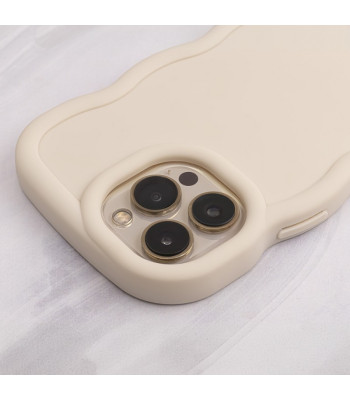 Banguotas dėklas Candy, skirtas Xiaomi Redmi Note 13 5G, smėlio spalvos