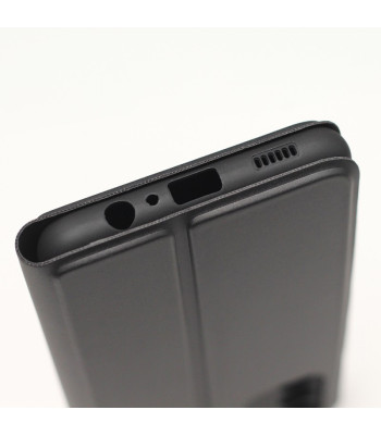 Apsauginis minkštas dėklas knygutė iPhone 16 Pro Max 6,9, juodos spalvos