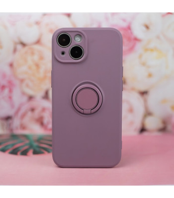 Dėklas Finger Grip su pirštų laikikliu, skirtas iPhone 16 Pro Max 6,9 šviesiai violetinės spalvos