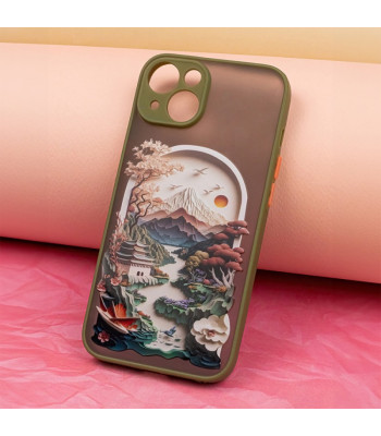 Madingas dėklas Ultra Trendy, skirtas Xiaomi Redmi Note 13 Pro 4G Poco M6 Pro, žalias