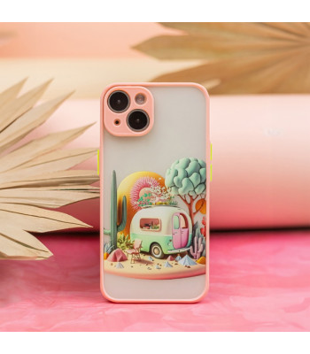 Madingas dėklas Ultra Trendy, skirtas iPhone 14 6,1, rožinis