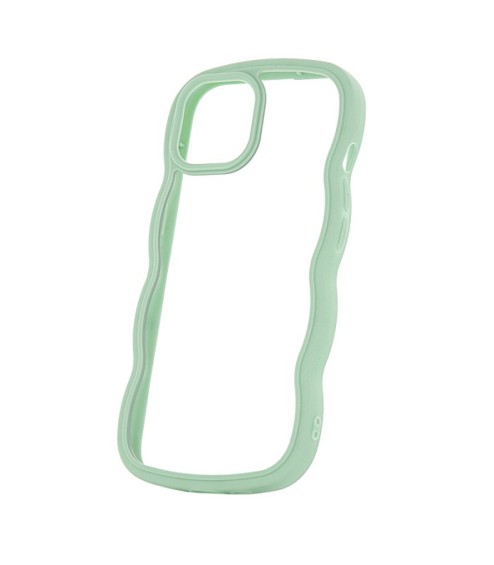 Banguotas dėklas Wave, skirtas iPhone 12 12 Pro 6,1 žalias