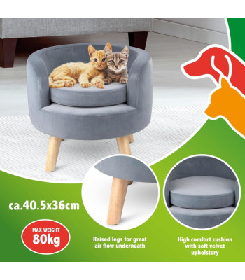 Guolis naminiam gyvūnams Pet Comfort, medinės kojos