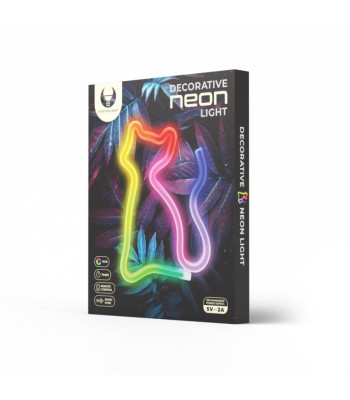 Neono LED RGB CAT FLRN03 + RC Forever Light
