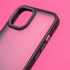 Satin Matt telefono dėklas iPhone X / XS black