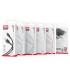 XO kabelis NB212 USB - Lightning 1,0 m 2,1A rožinis