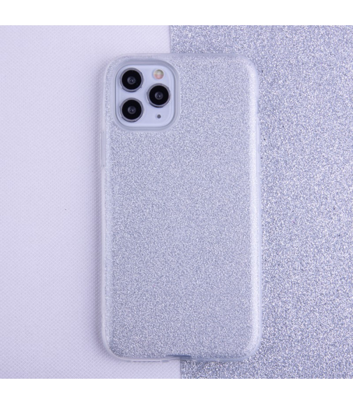 Blizgus 3in1 dėklas skirtas Xiaomi Redmi Note 10 5G / Poco M3 Pro / M3 Pro 5G silver