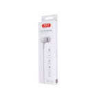 XO laidinės ausinės S6 jack 3,5 mm, baltos spalvos
