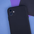 Silikoninis dėklas iPhone 7 / 8 / SE 2020 / SE 2022 juodos spalvos