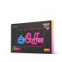 Neoninis PLEXI LED COFFEE rožinis mėlynas NNE11 Neolia