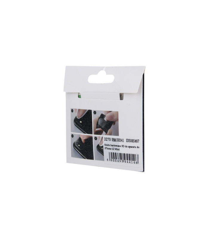 3D grūdintas stiklas kamerai, skirtas iPhone 12 Mini