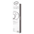Baseus kabelio garso Yiven M30 lizdas 3,5 mm - lizdas 3,5 mm 1,0 m sidabrinis-juodas