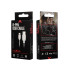 Maxlife kabelis USB - Lightning 1,0 m 2A baltas