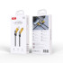 XO cabel NB283 4w1 USB-C - Lightning + USB + USB-C 60W 1,0 m ilgio šynos