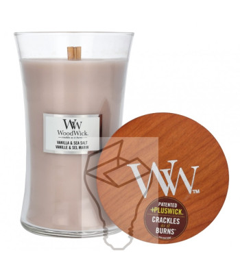 WoodWick Vanilla - Sea Salt, 610 g