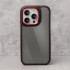 Crystal Black dėklas skirtas Xiaomi Redmi Note 14 Pro 5G (Global) Redmi Note 14 Pro Plus 5G (Global) raudonos spalvos