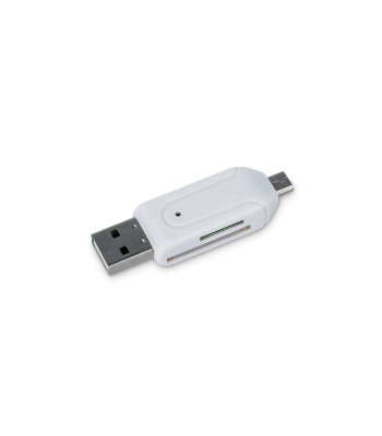 OTG kortelių skaitytuvas (USB/SD)